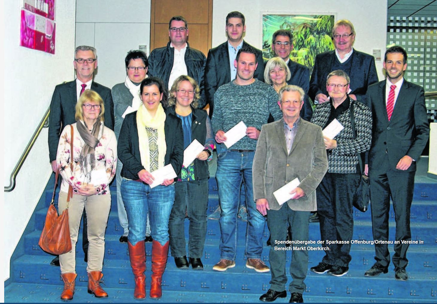18000 Euro für zwölf Vereine gespendet