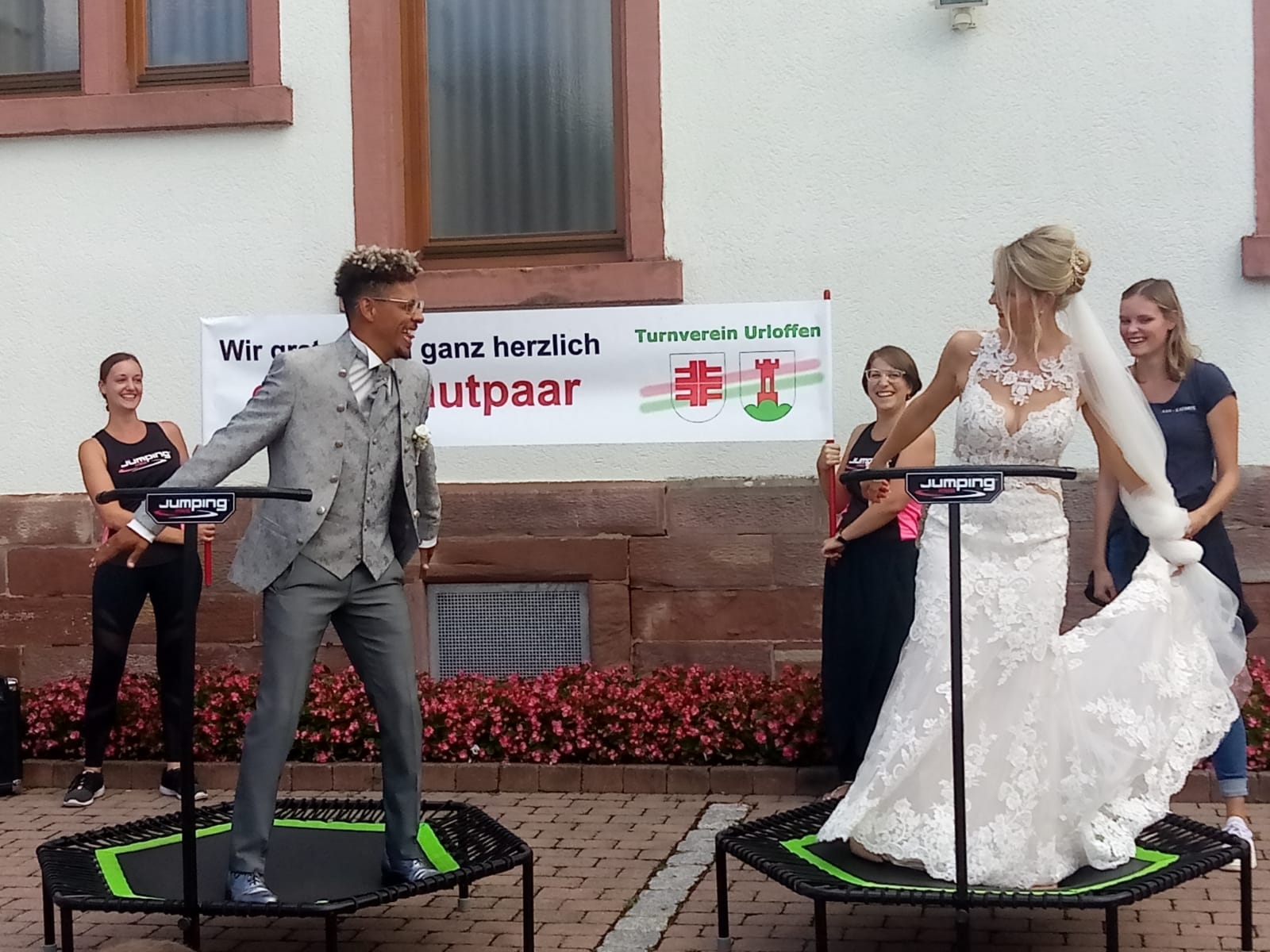 Trainer Hochzeit beim TVU