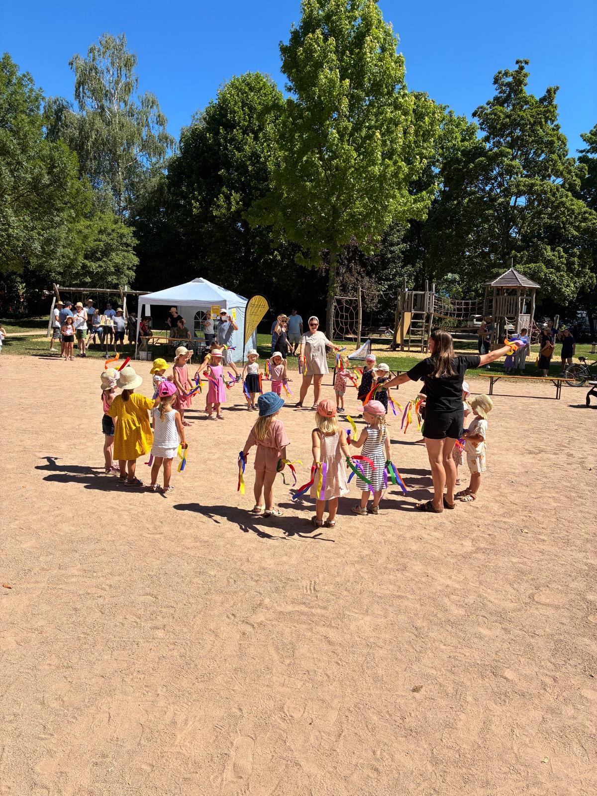 Der Turnverein beim Wohlfühl- & Familientag