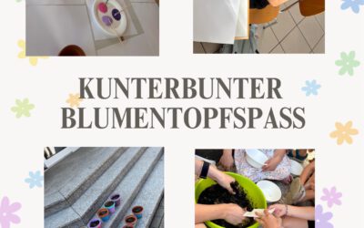 Kunterbunter Blumentopfspaß