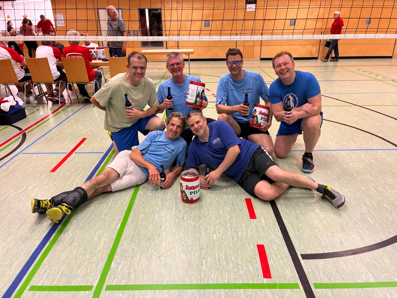 Jedermänner siegreich